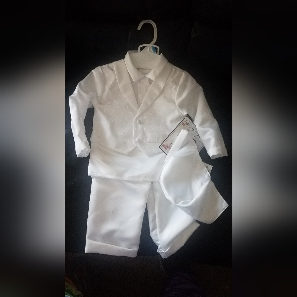Baptism boys set size 24mon
